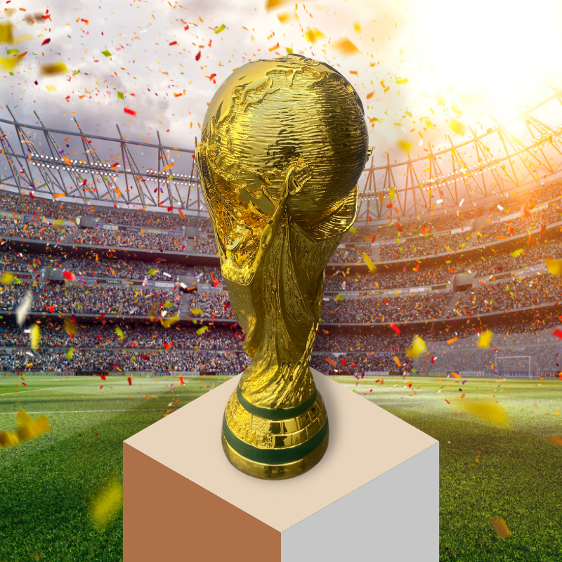 Trofeo Copa del Mundo Replica 22cm y 28 cm Grabado Trofeos Personalizados  Trofeos Deportivos Futbol coleccionistas (22cm) : : Deportes y  aire libre