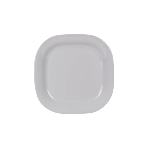 Plato Cuadrado B 20.5 cm - 12 Pz